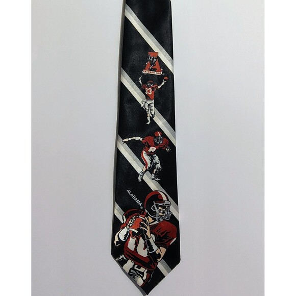 NCAA Harris Lawrence ALABAMA FOOTBALL TIE - Picture 1 of 9